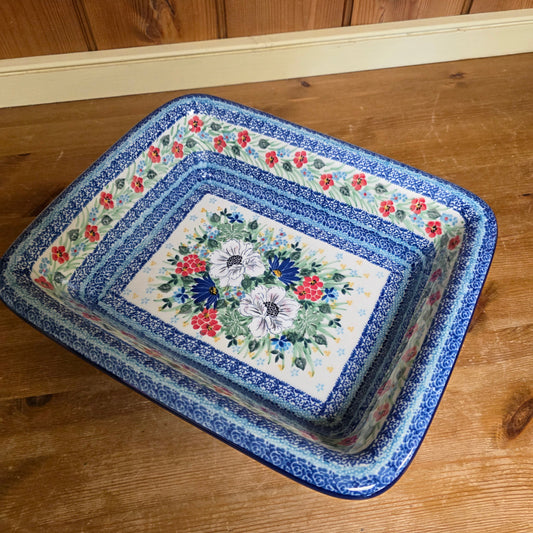 Baker   Rectangular w/Rim 12"x10" U5156 ~ U4