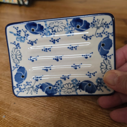 Soap Dish ~ 3.25" x 4.25" 2902X ~ Evening Poppy