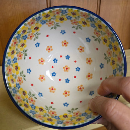 Bowl w/Pedestal   5.25"W  206-2225X  Buttercup pf0526