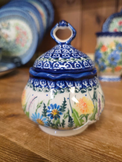 Sugar Bowl with lid / 6oz yellow bird 1125