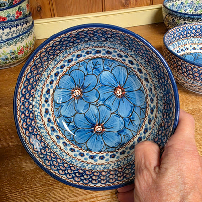 C38 ~ Bowl ~ Soup/Salad ~ 6.25"    C38-U408C  U4 pf0526 Blue Jacek Chyla