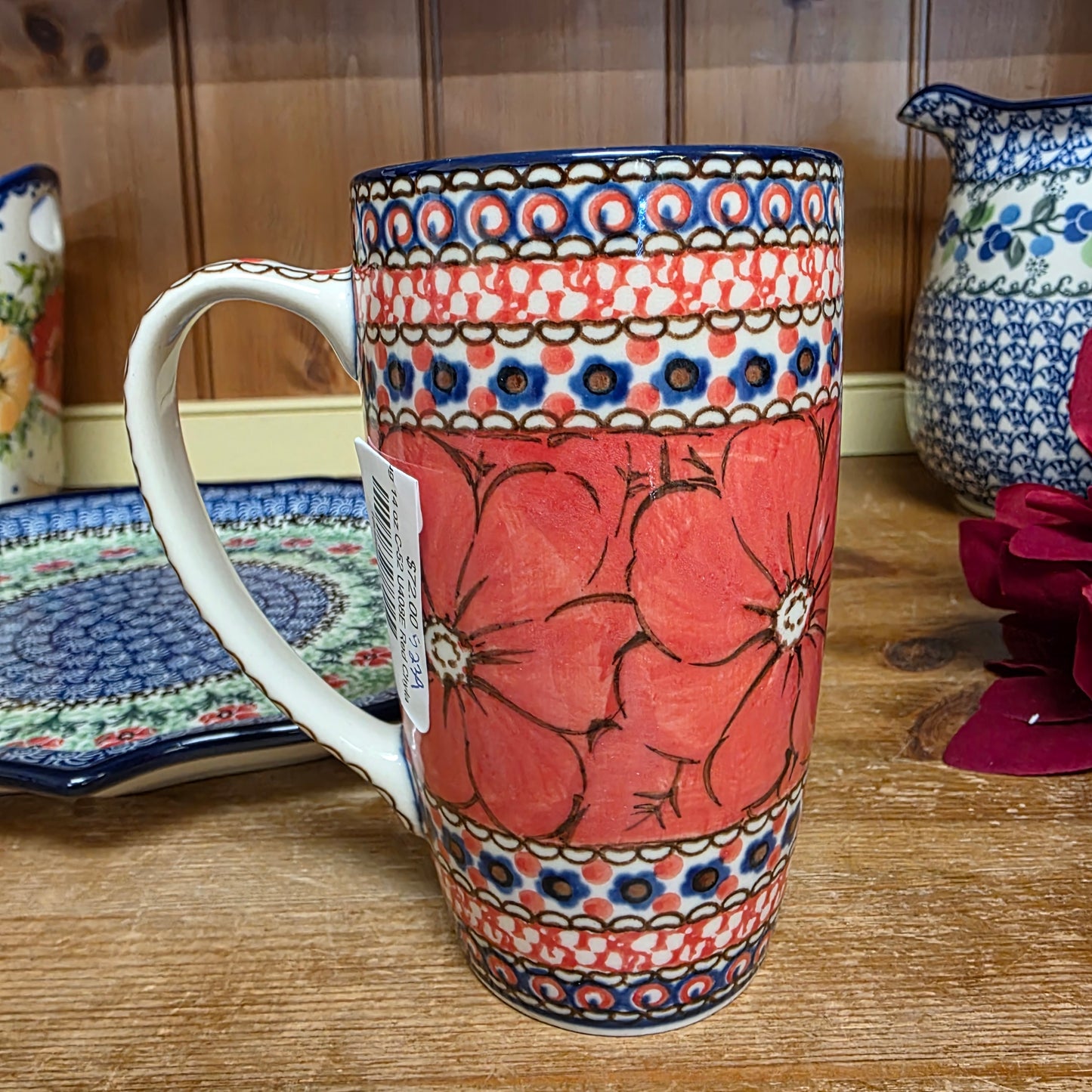 Mug 14 oz C-52 U408E Red Chyla