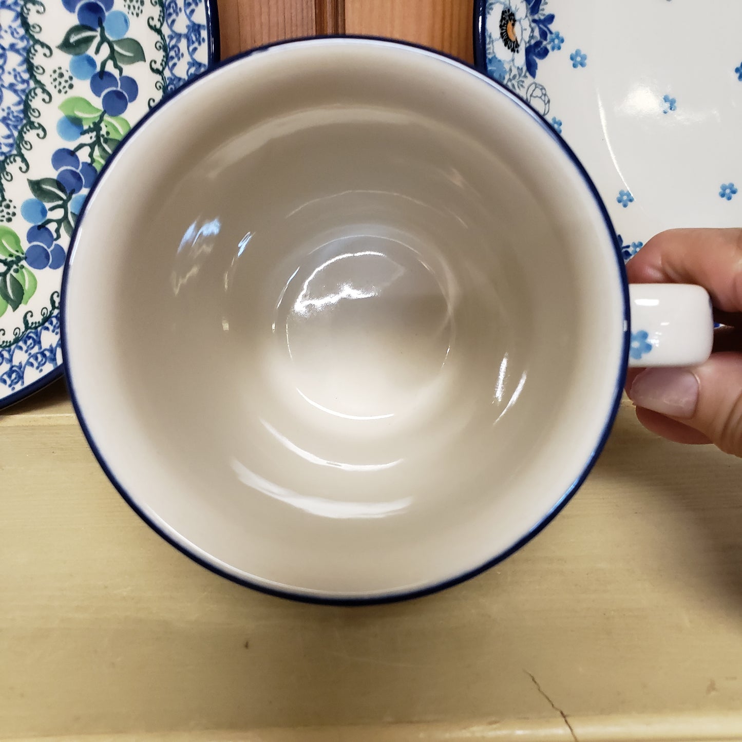 Mug ~ Bistro ~ 16 oz. 812-2222X Snow Poppy pf0425