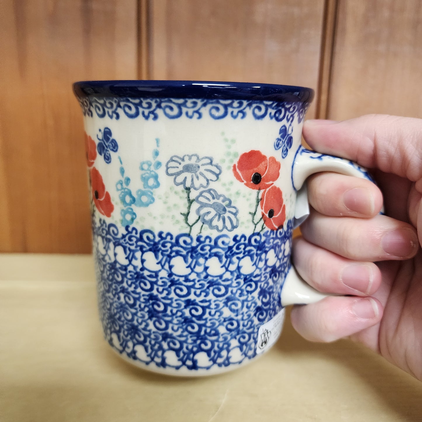 Mug   13 oz.  B13-2901X  Red Poppy Garden pf0526