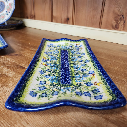 Platter Sushi narrow 12"x5.5" / Bees 553