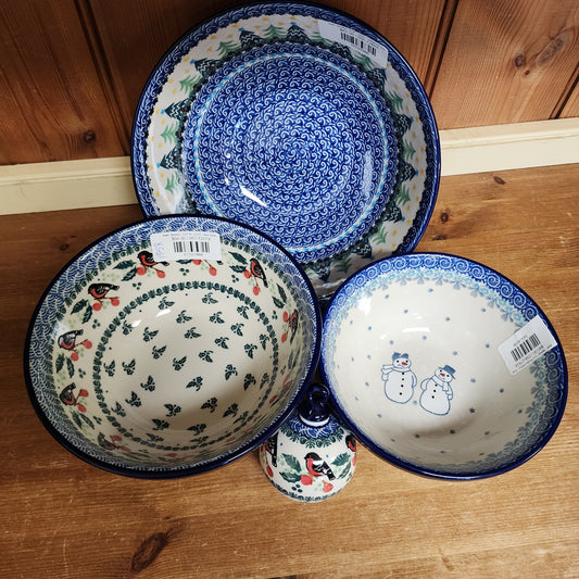 Holiday Bowls + ornament (saves $20)