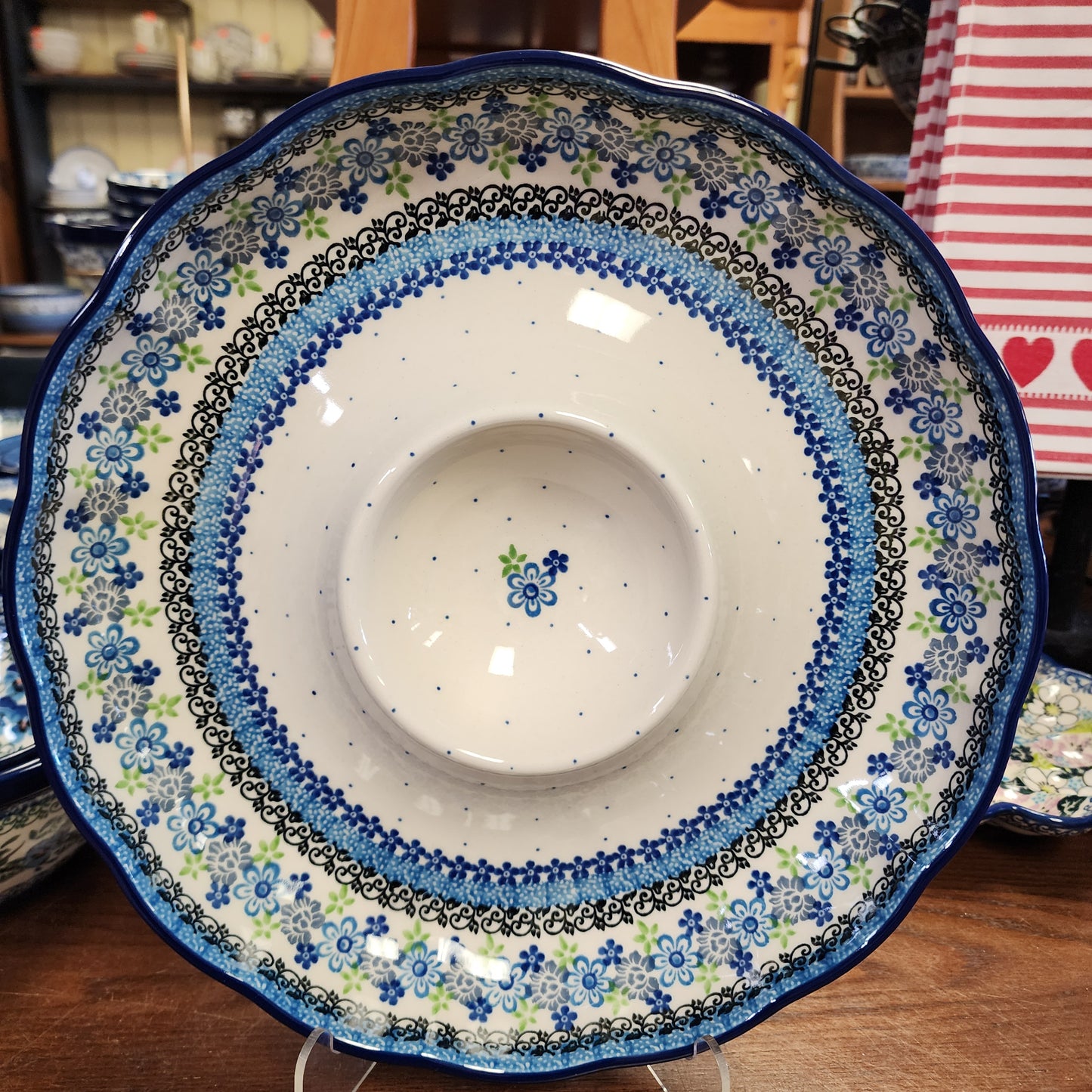 Bowl ~ Fluted Vegetable 2633X ~ Flower Works