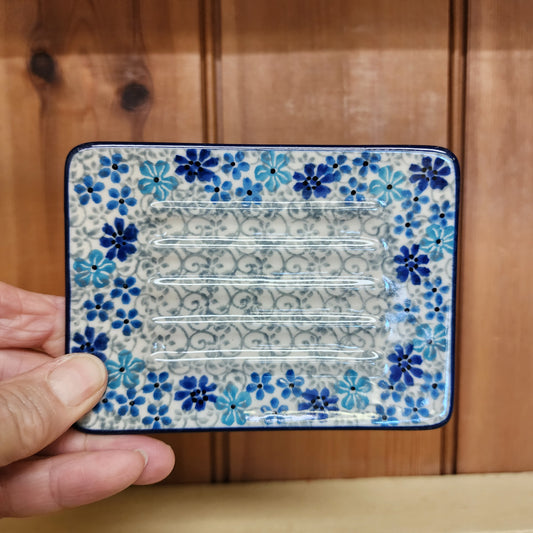 Soap Dish ~ 3.25" x 4.25" 2612X ~ Periwinkle