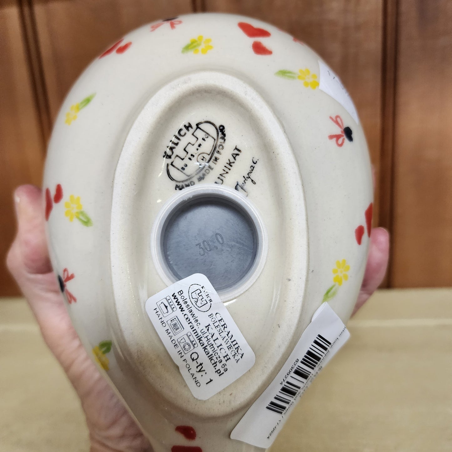 Dove bank figurine ~ Hearts and Bows