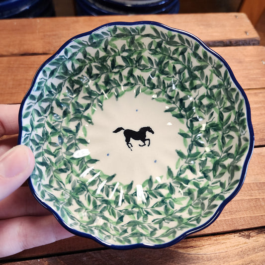 Bowl   Scalloped   4.5" 023-2241X  Black Beauty pf0526