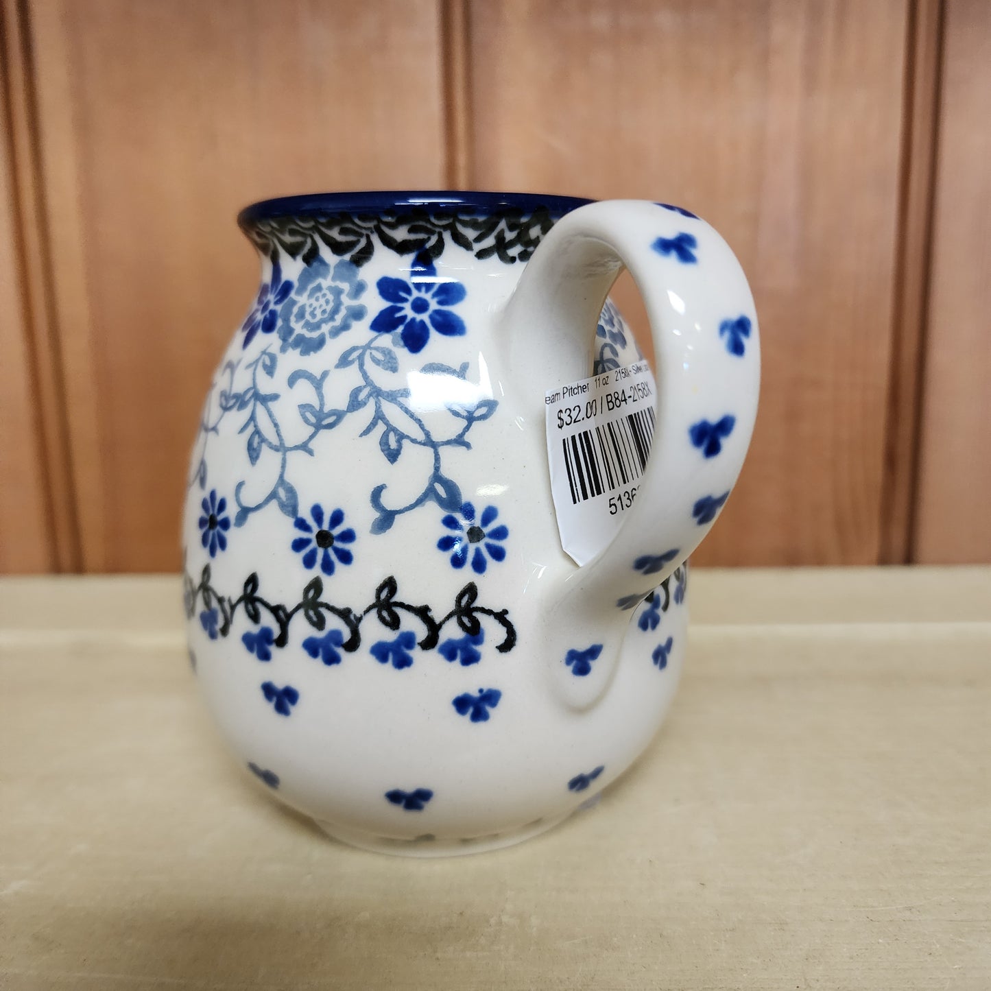 Cream Pitcher   11 oz    2158X ~ Silver Lace