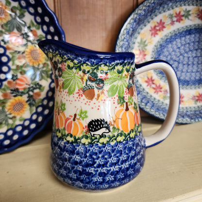 Pitcher 3 cup 5.5"h  ~ Fall