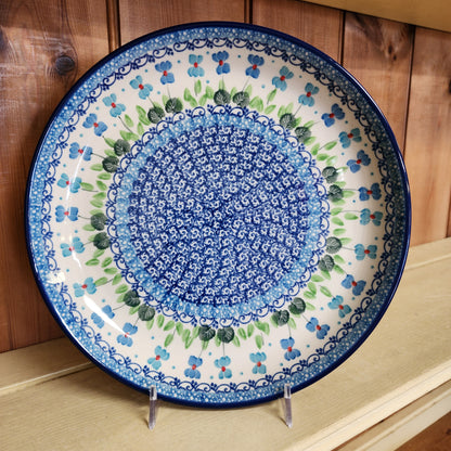Plate ~ Rimmed ~ 9" 2668X ~ Dutch Iris