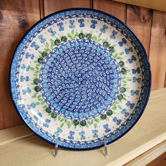 Plate ~ Rimmed ~ 9" 2668X ~ Dutch Iris