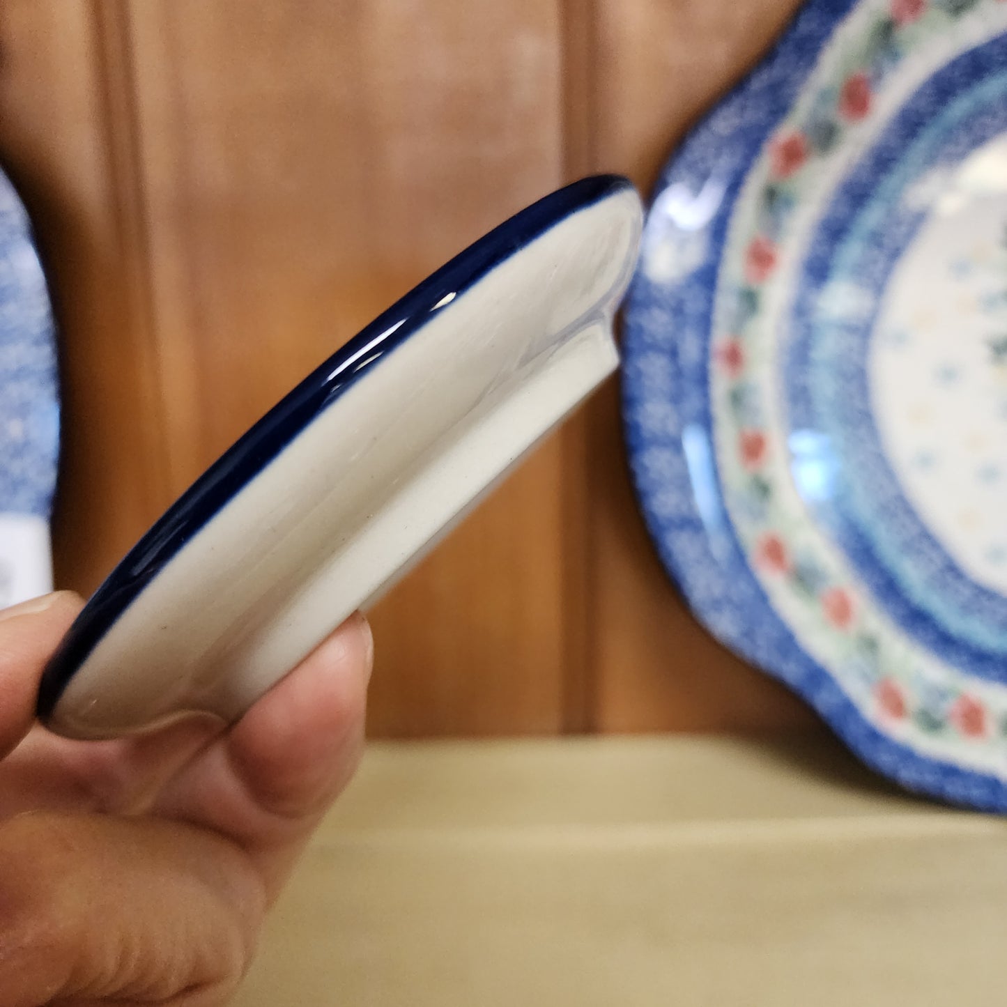 Coaster   4"    0614X ~ Blue Spring Daisy