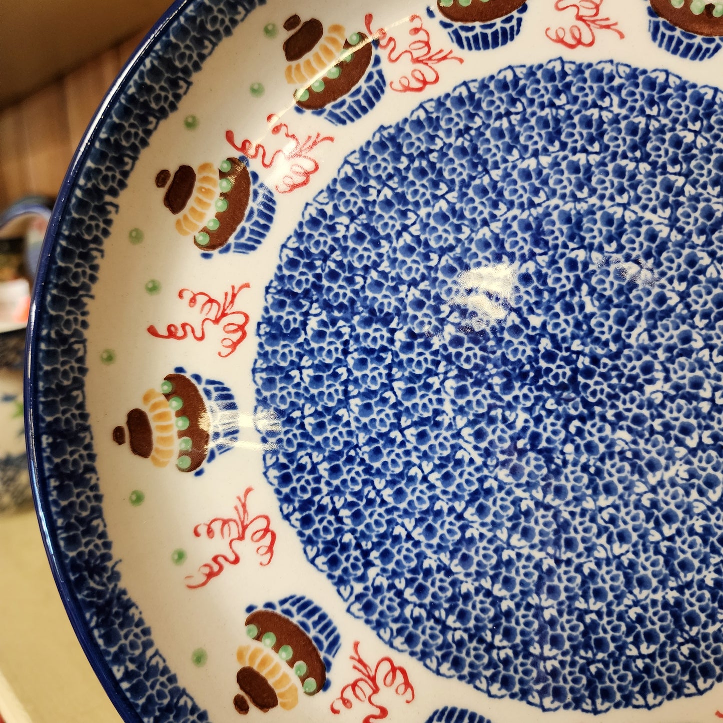 Plate   Rimmed   9"   1597X ~ Cupcakes