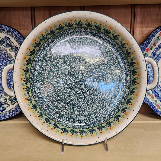 Baker   Round w/ Handles   10"   2777Q ~ Daffodil