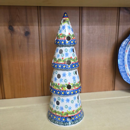 Tree Luminary 10.5" / snowflakes *large*