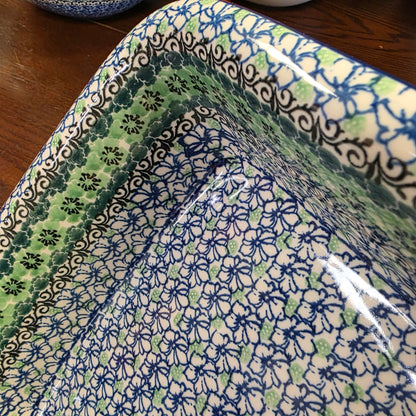 Baker   Rectangular w/Rim   Lasagna    11.25" x 13.75" 1479X ~ Kiwi