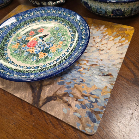 Placemats A Thousand Lifetimes Decorative Hardboard Placemat ***NOT Polish Pottery