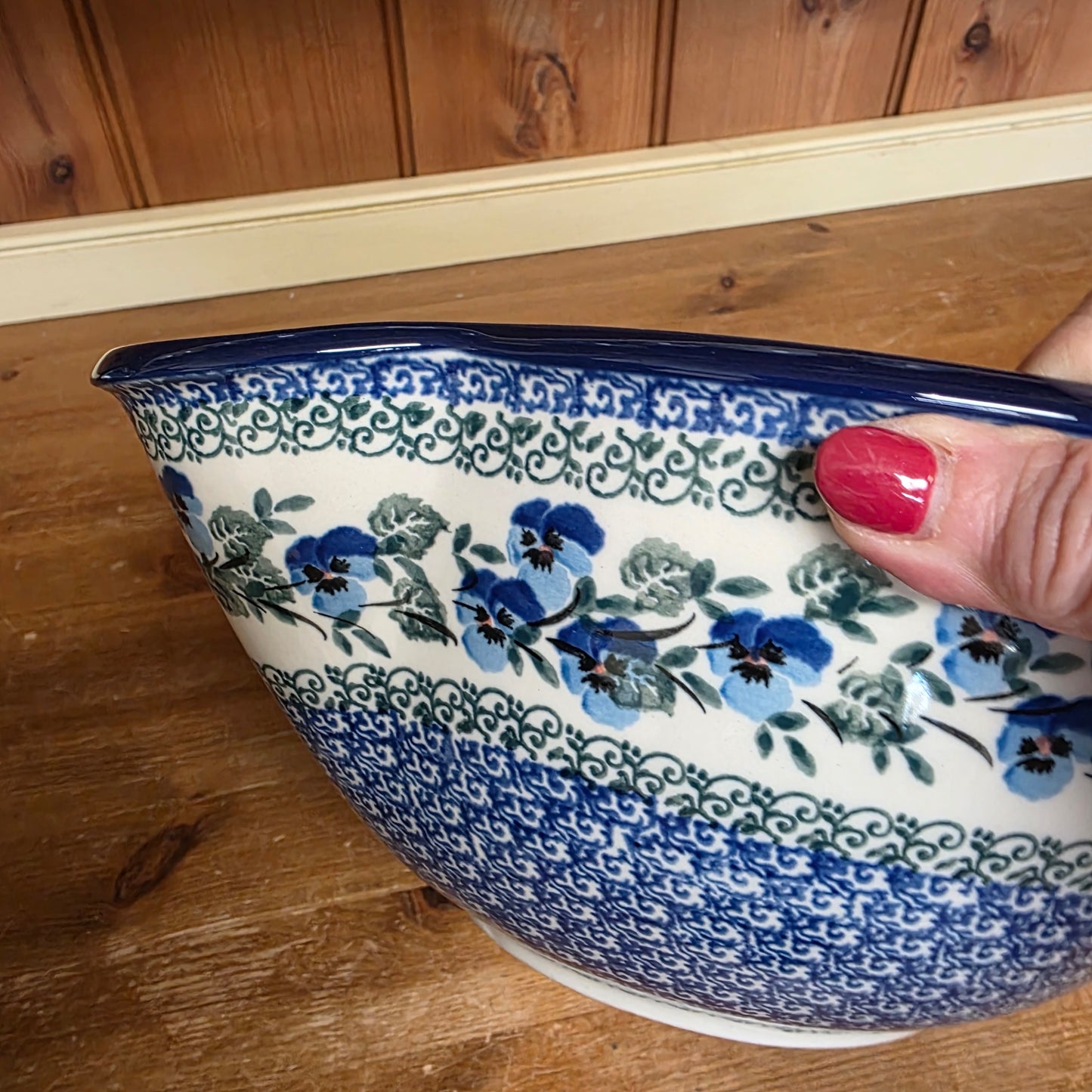 Batter Bowl ~ Large (2 qt) 2273X ~ Winter Viola