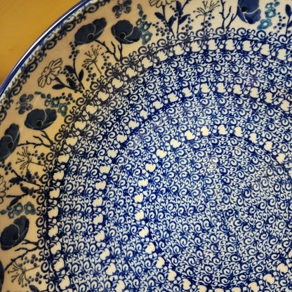 Bowl   Serving   Large    10.5" 2902X ~ Evening Poppy