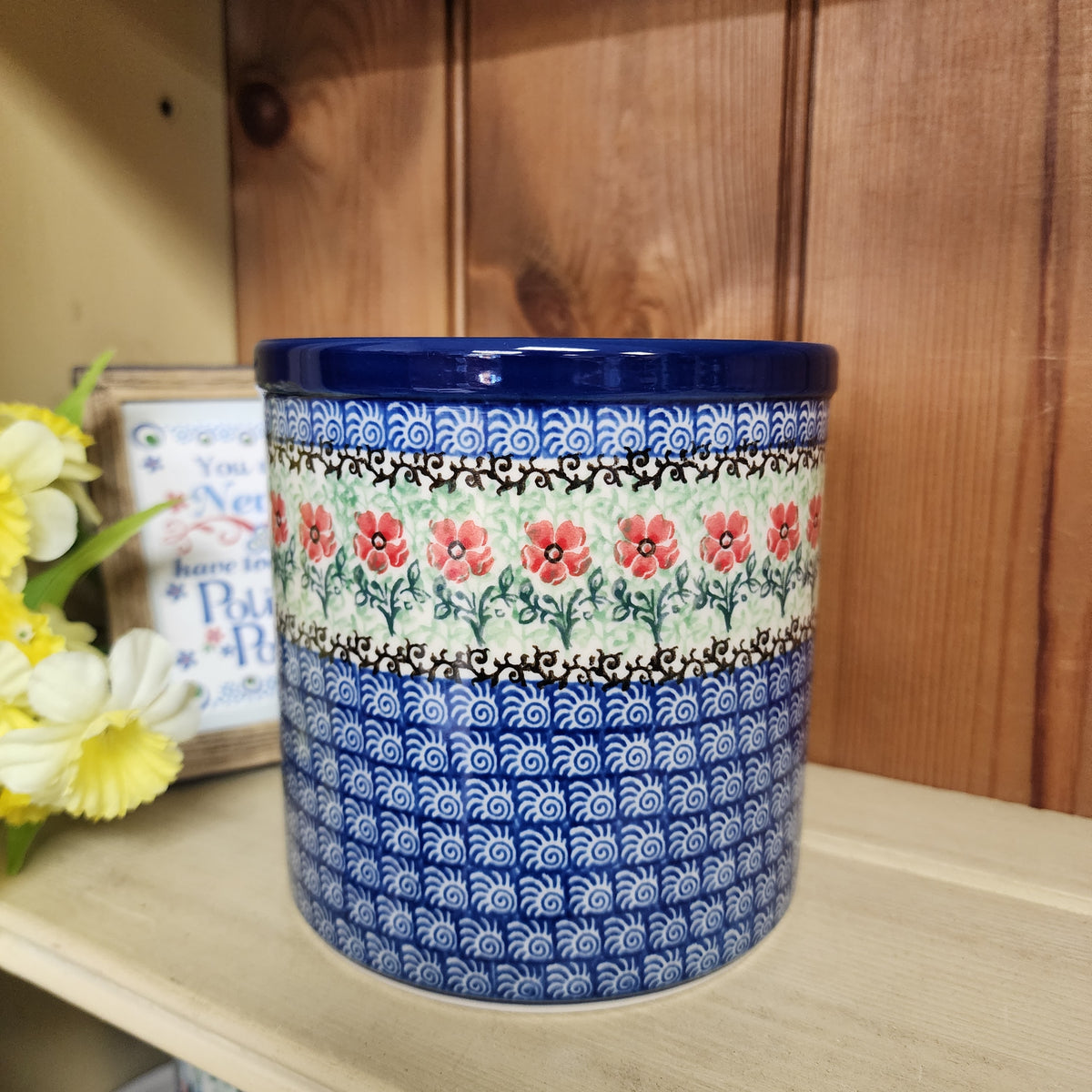 Utensil Holder   5.5"  003-1916X  Maraschino pf0526