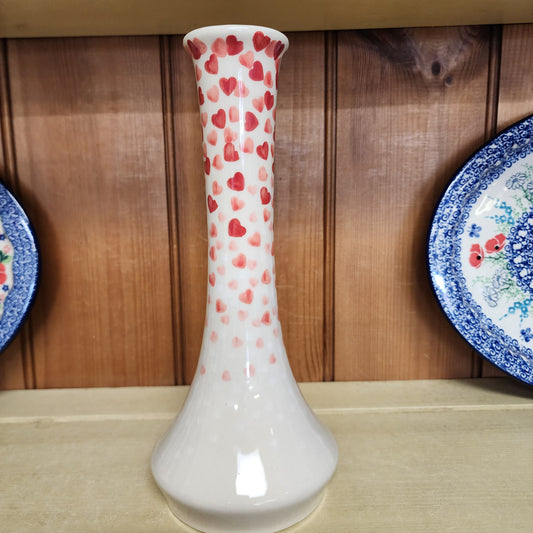Vase ~ 10" ~ Hearts jz81