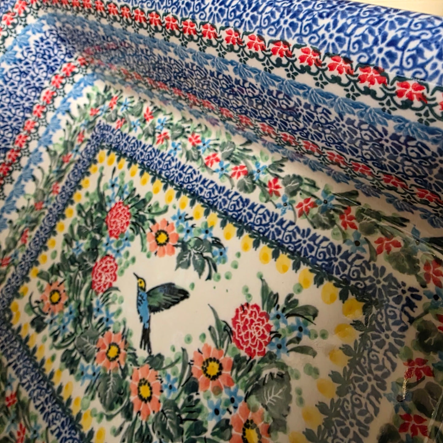 Baker   Rectangular w/Rim 12"x10" U3357 ~ U3