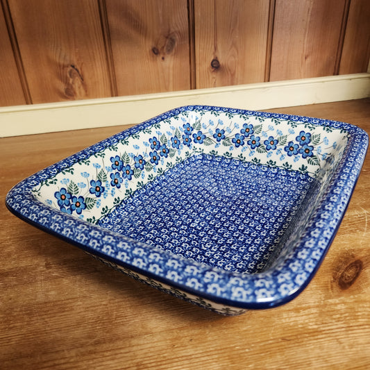 Baker ~ Rectangular w/Rim ~ 9.25" x 11"L 856-2272X pf0425