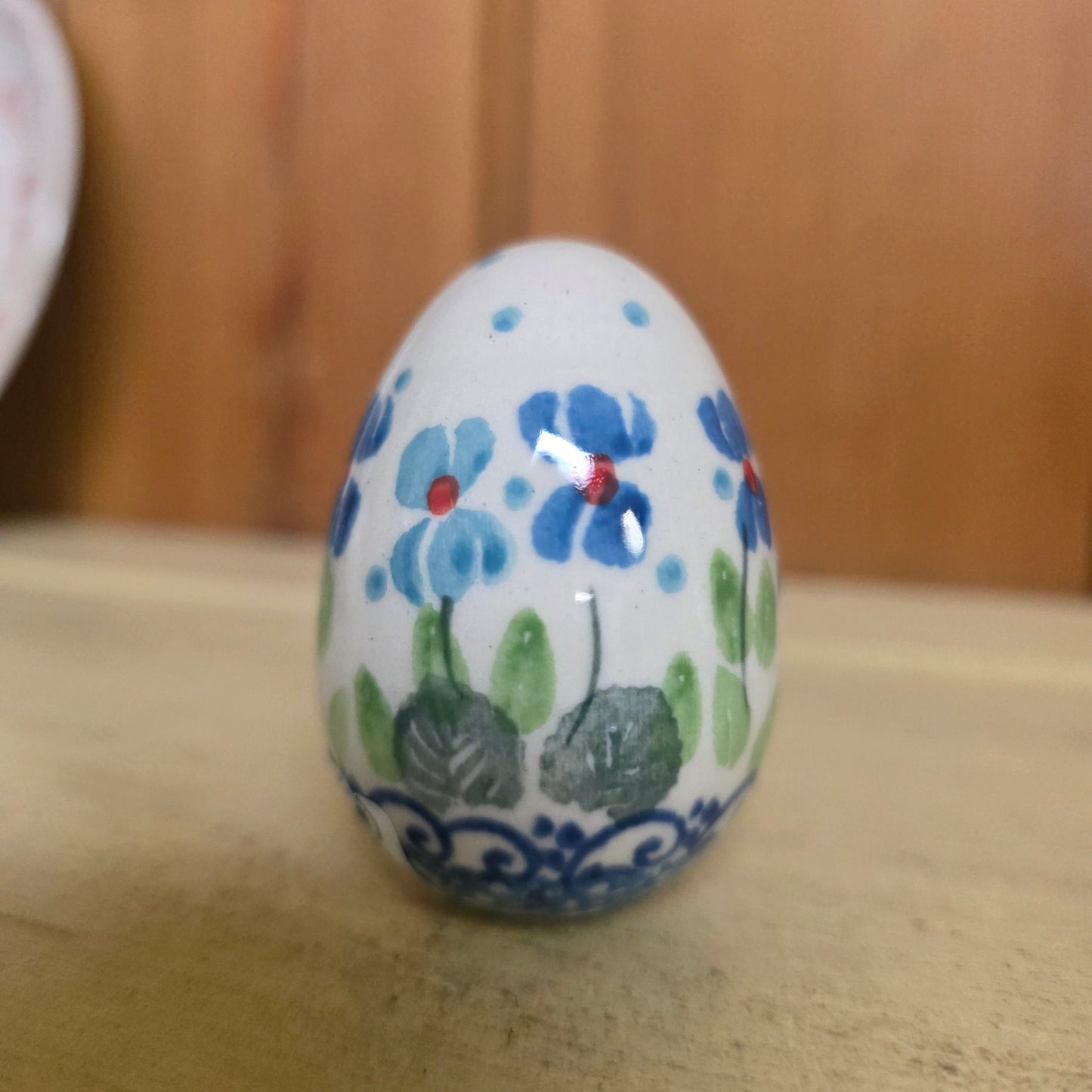 Egg   Ceramic  044-2668X  Dutch Iris pf0526