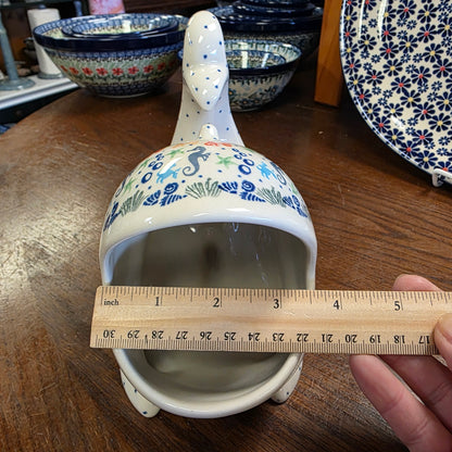 Fish Shape Sponge Holder    F28-1316X  By the Sea pf0526