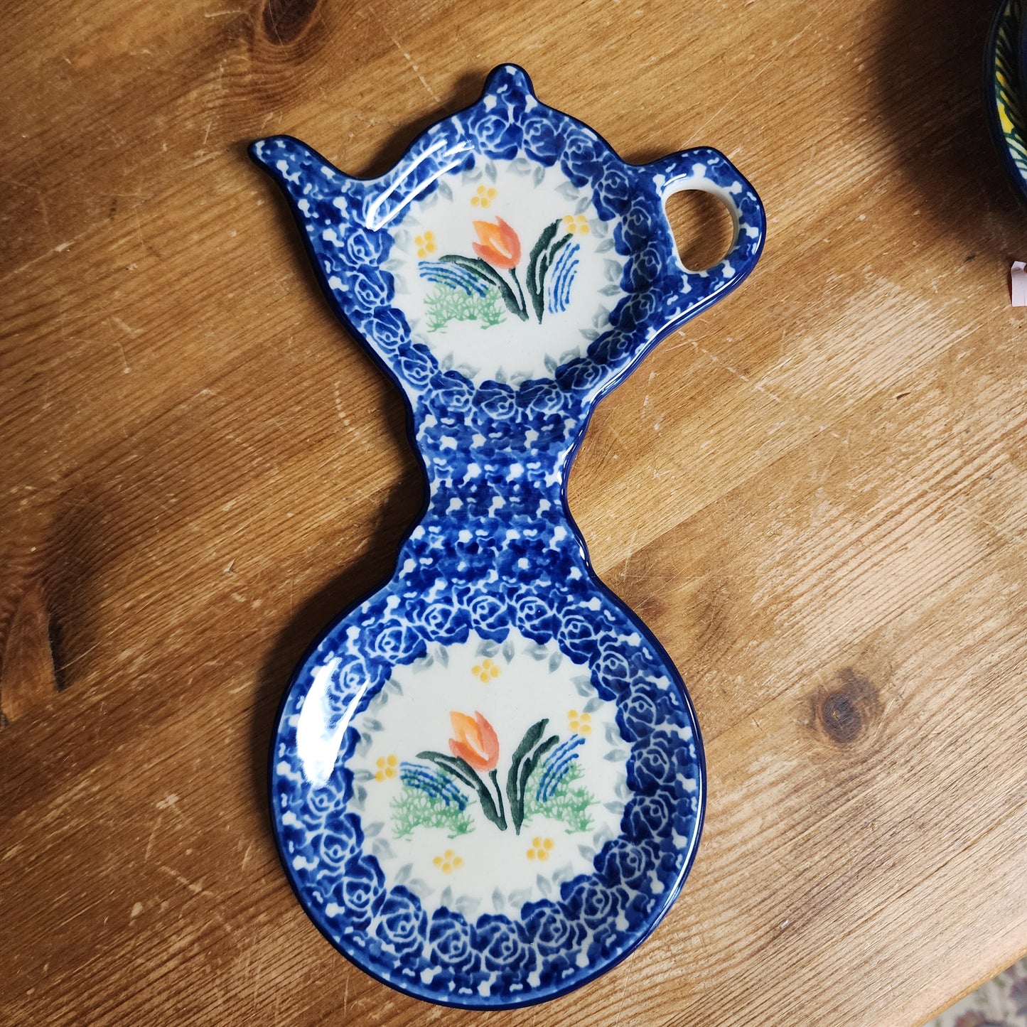 Tea Bag & Cup Holder   764-3371X  Signs of Spring pf0526