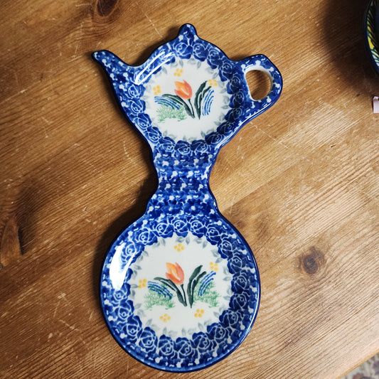 Tea Bag & Cup Holder   764-3371X  Signs of Spring pf0526