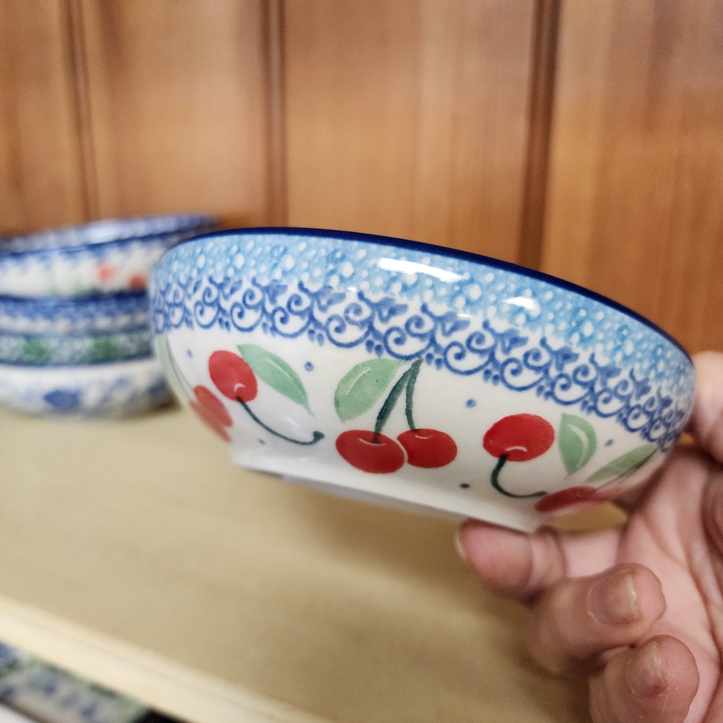 Bowl   5"  B89-2715X  Cherry Pie pf0526