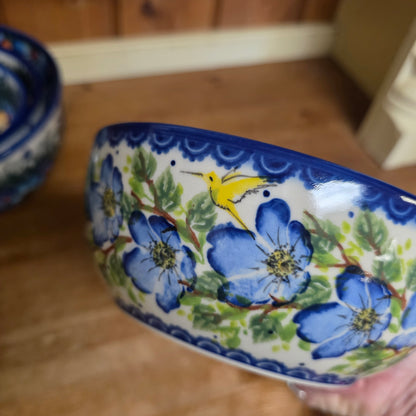 Bowl ~7"X3" / Yellow Bird 1166 4 cups