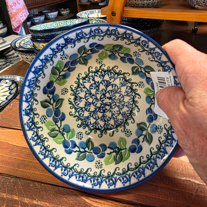 Bowl   Nesting Salad/Cereal   5.5" W 059-1416X  Blue Berries pf0526