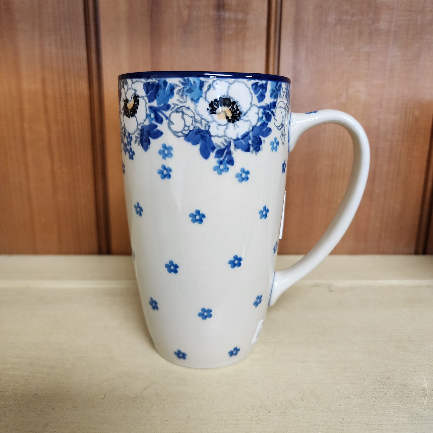 Mug 12 oz Tall Latte    C52-2222X  Snow Poppy pf0526