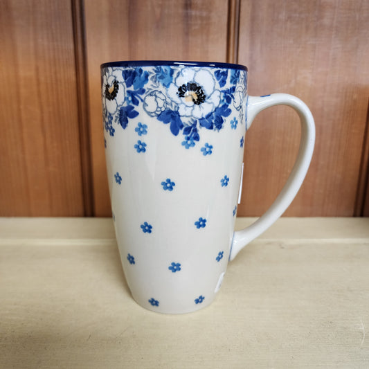 Mug 14oz Tall Latte    C52-2222X  Snow Poppy pf0526