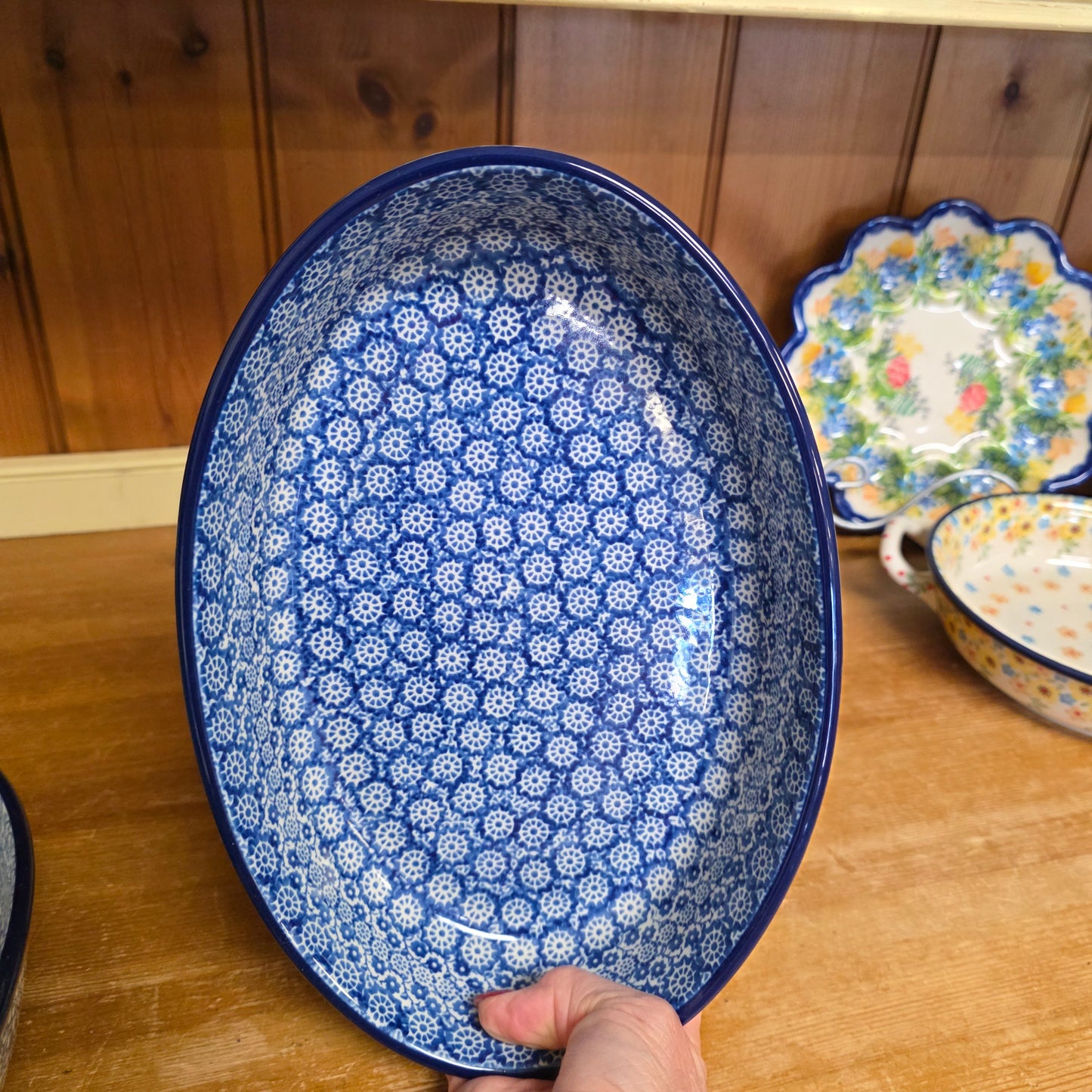 Baker Oval ~ 10.5" 298-2615X Midnight /6 cups
