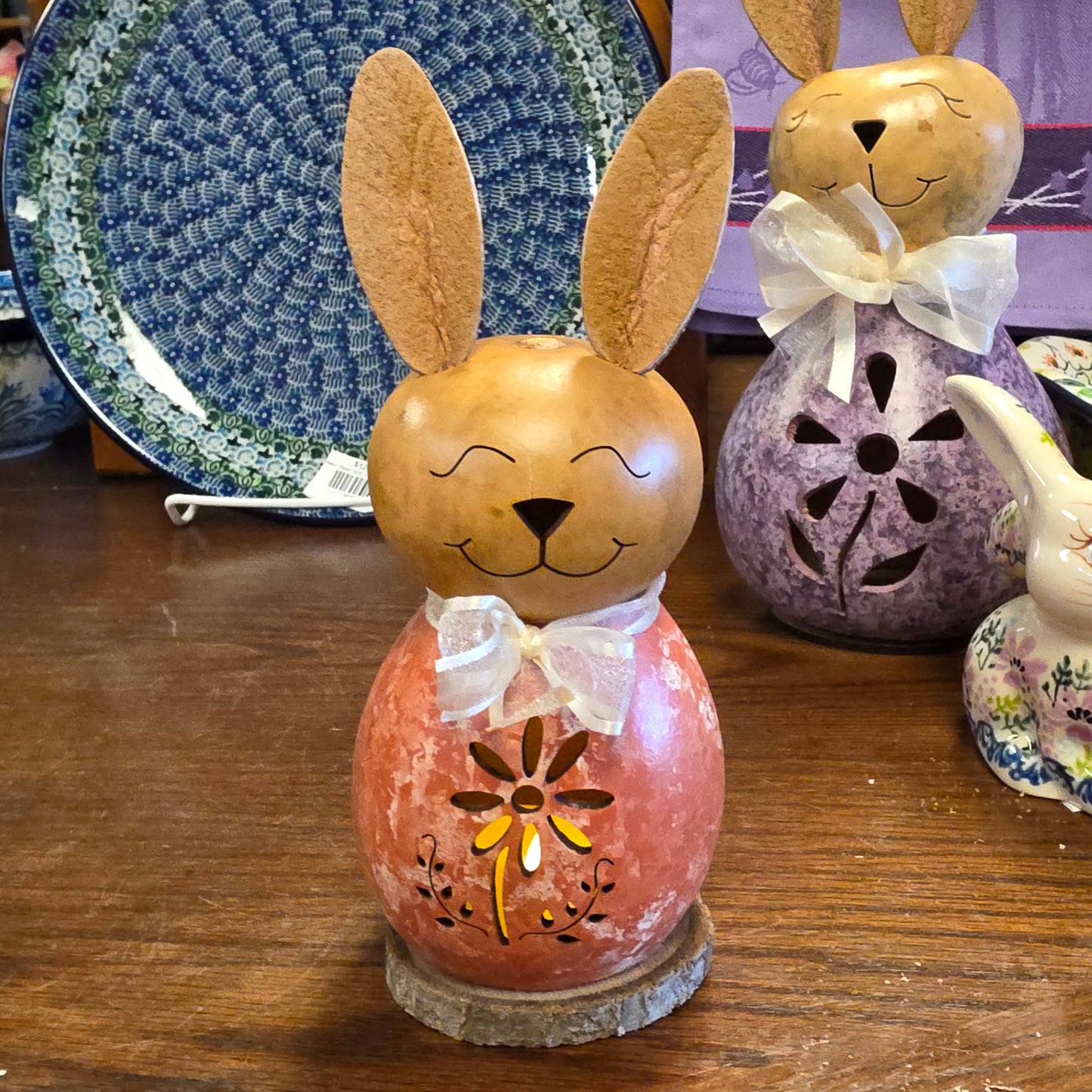Gourd ~ terra cotta color Willow Bunny