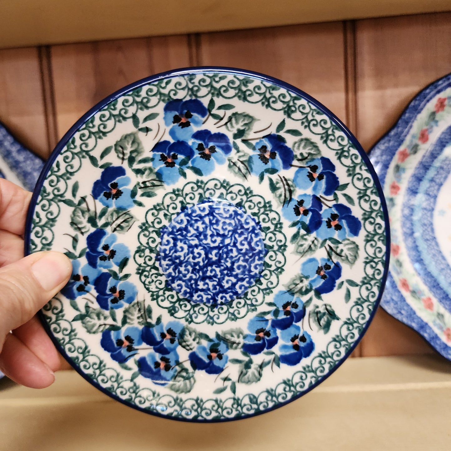 Saucer (for 466 Teacup)     2273X ~ Winter Viola