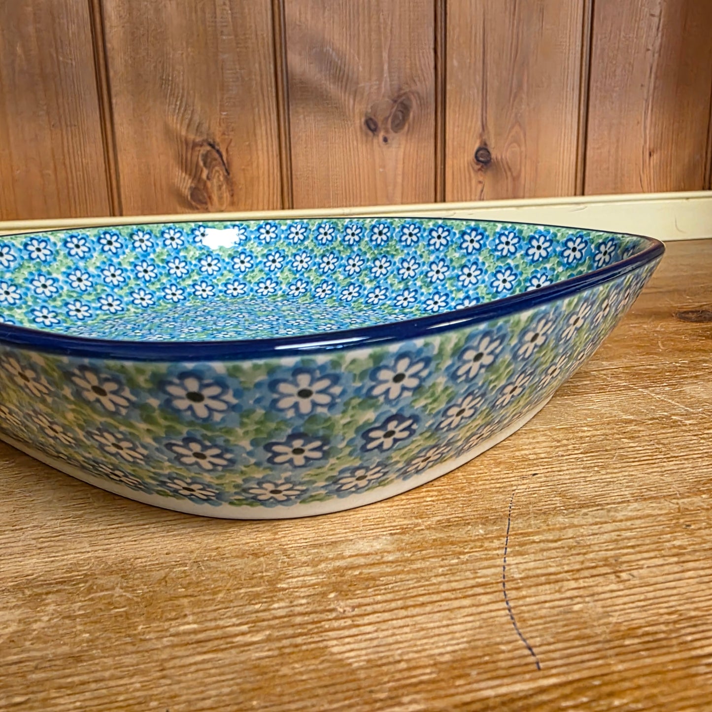 Baker ~ 9" x 10.25" medium serving dish 158-2252X Key Lime