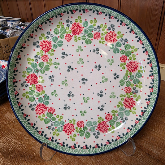 Plate   Rimmed   9" 302-3239X  Lucky Charm pf0526