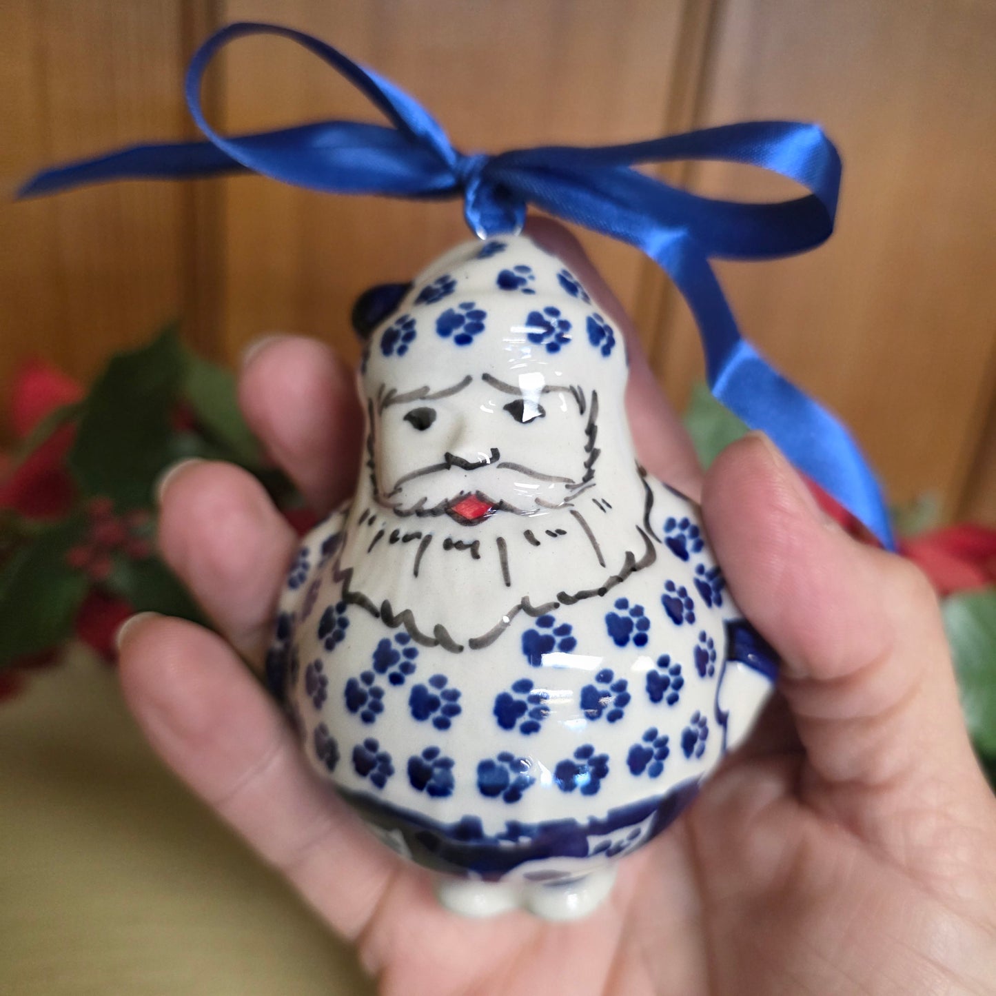 Ornament ~ Santa 3" Cats K-OT6