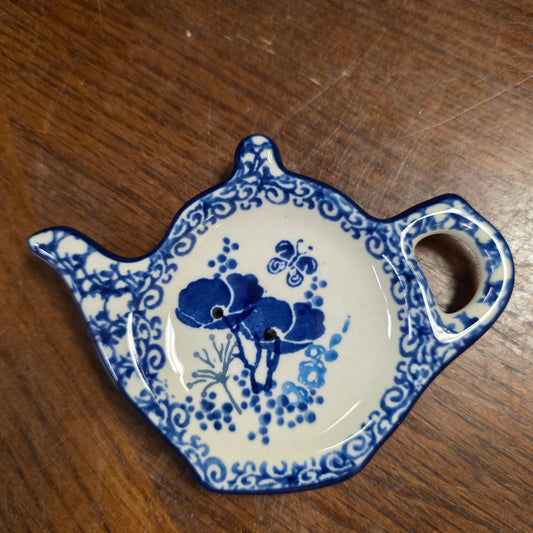 Tea Bag Holder   766-2902X  Evening Poppy