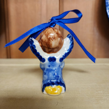Ornament Angel Boy Blue ~ Ornament