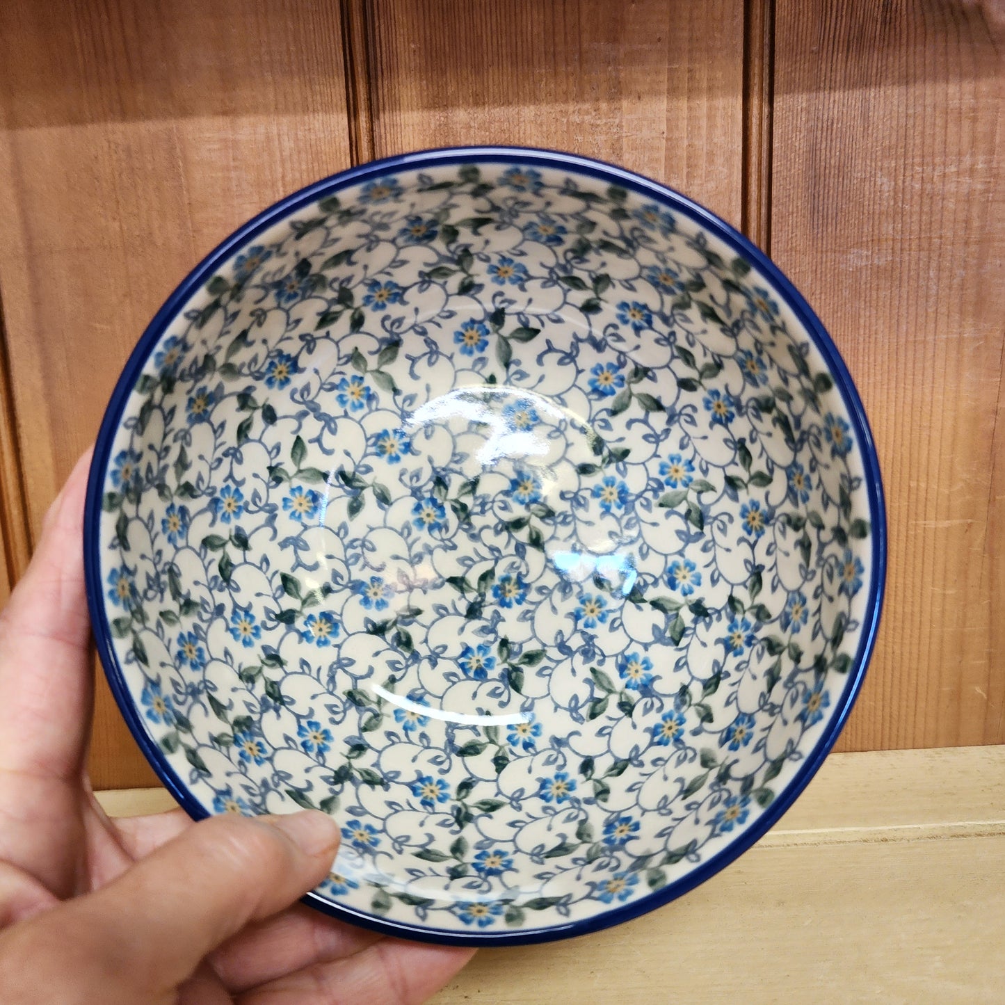 Bowl ~ Soup/Salad ~ 6.25" / C-38 2089X ~ Forget Me Knots  Farmer Bowl