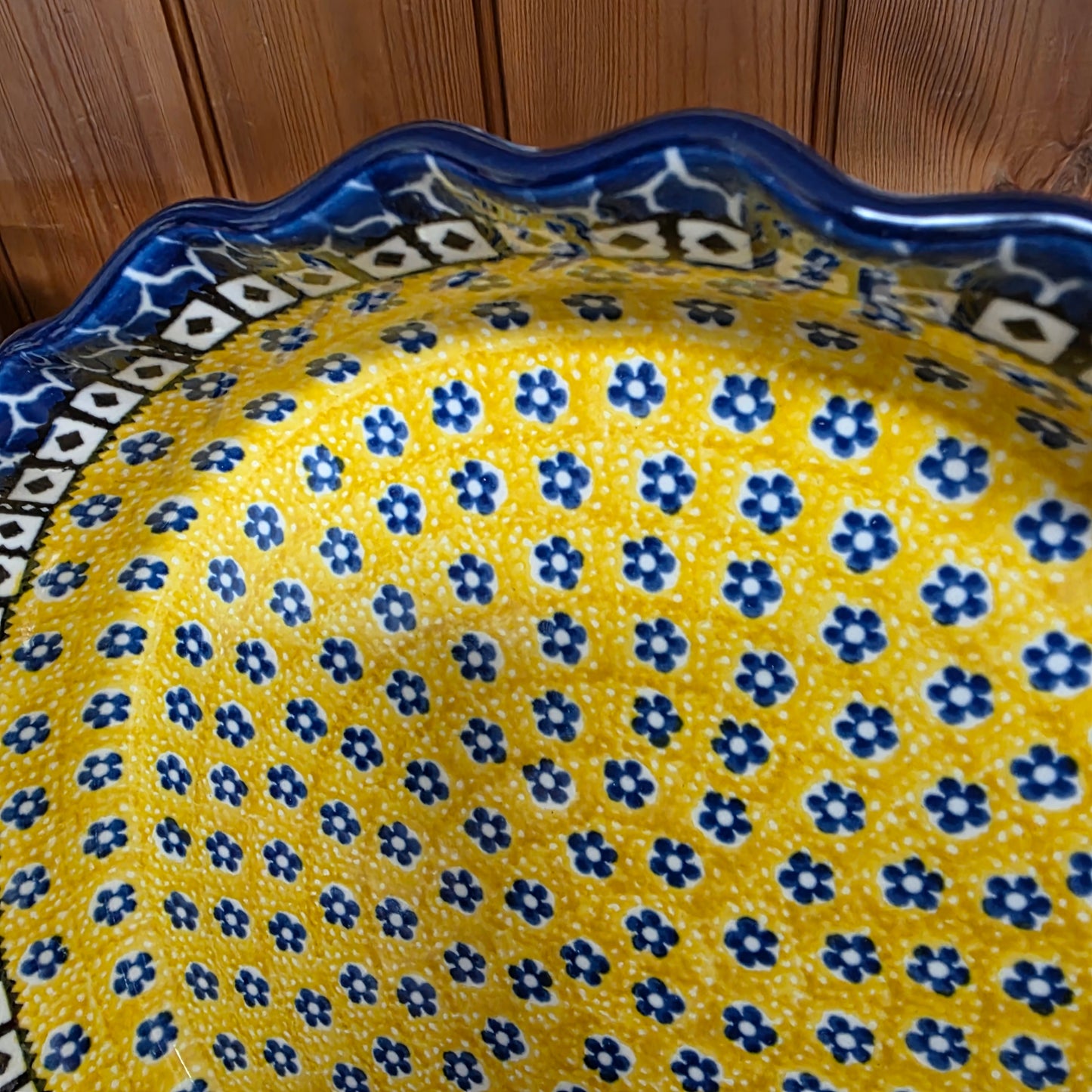 Pie Plate   Fluted   10"   0859X ~ Sunburst