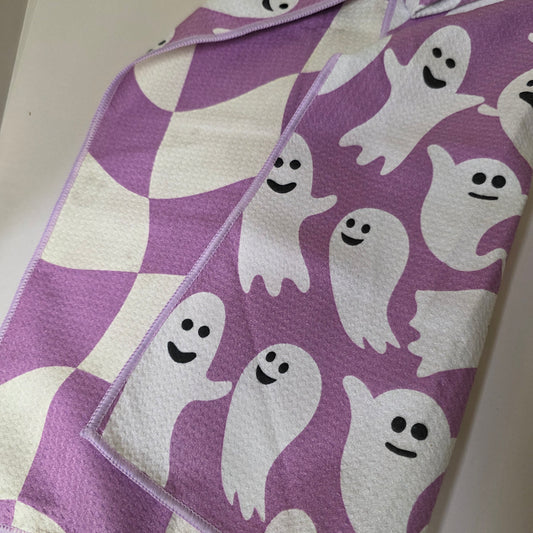 Towel /poly ~ purple / ghost
